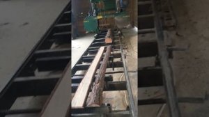 Распиловка бревна на необрезную доску и двухкантный брус.