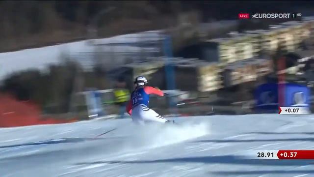 Svjetski skijaški kup: Lienz(AUT) - ženski slalom, 1. vožnja смотреть онлайн