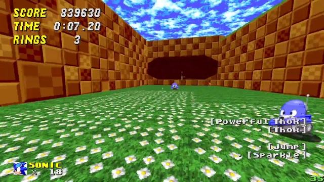 SRB2 Thicc 2.2.8 green flower zone act 1 (sonic) (0:11.82) w/CrossMomentum смотреть онлайн