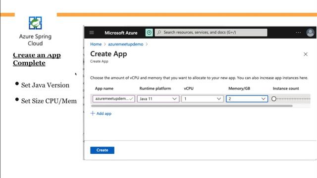 Azure Spring Boot Quick Start смотреть онлайн