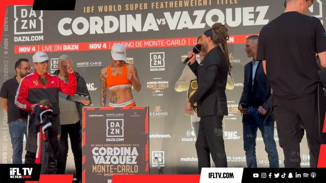TENSE! - RAMLA ALI & JULISSA GUZMAN WEIGH IN AHEAD OF CRUCIAL REMATCH IN MONACO смотреть онлайн