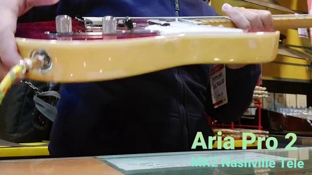 Pickup Test - Aria Pro 2 MK2 Nashville Telecaster, Lazer Music Market Market, Hand Selected Unit смотреть онлайн