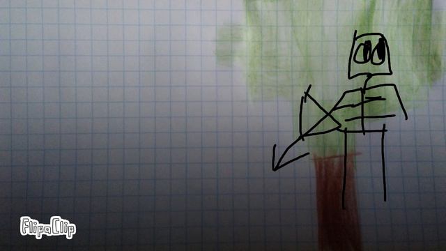 анимация minecraft FlipaClip смотреть онлайн