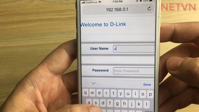 Set Up D-Link 4G Using Phone | NETVN