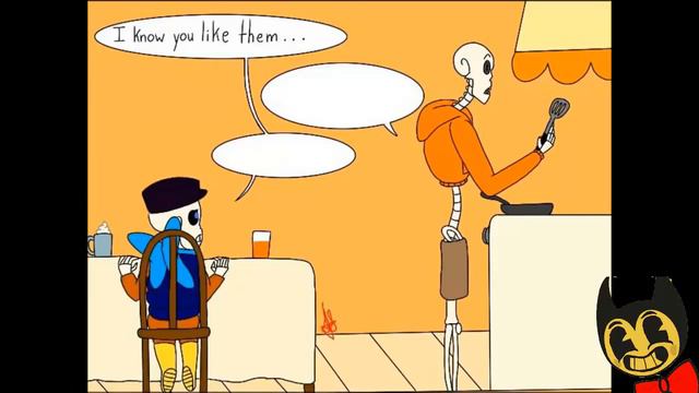 UNDERTALE & BENDY AND THE INK MACHINE Comic Dubs (Cute Animations) смотреть онлайн