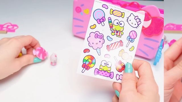It's A Cute Candy Carnival! - Hello Kitty Candy Stationary Playset смотреть онлайн