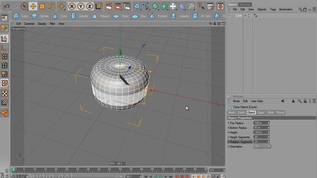 Cinema4D. Базовый курс. Урок 4 смотреть онлайн