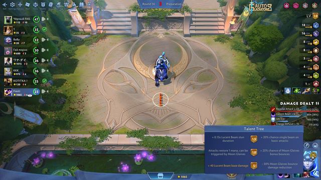 TOP 1 LUNA In Auto Gladiators | Dota 2 Guide Gameplay Custom