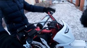 Обзор моего питбайка motoland crf 140