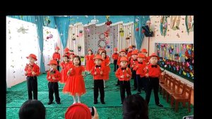 Выход детей на утренник 8 марта. Танец на 8 марта. Песня на 8 марта. Түймедақ тобы