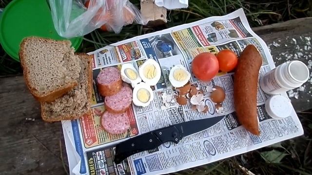 Рыбалка на реке Вологда. 18г. Сентябрь. смотреть онлайн