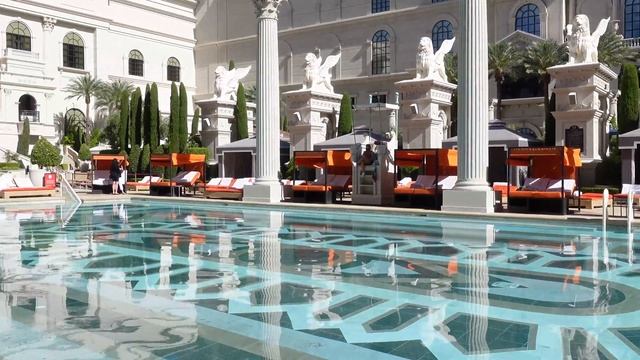 4K Caesars Palace Pool Tour Garden Of The Gods Pool Oasis Caesars Palace Las Vegas | LAS VEGAS 2021