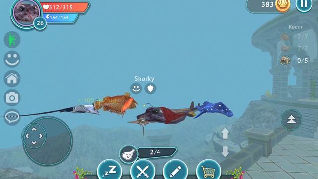получаю маленького ската в Ocean World! (#оле7#doohrysi#вайлдкрафт#wildcraft#вилдкрафт#game#mystic)