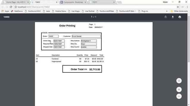 Calling the migrated report from the client side typescript смотреть онлайн