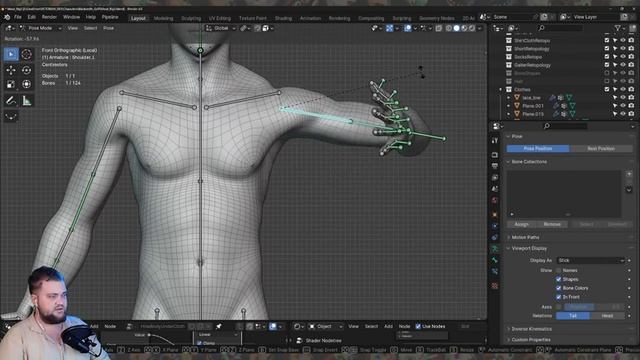 Риг для Лионеля. Blender #9 смотреть онлайн