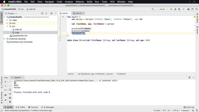 How to Destructure a Kotlin Data Class смотреть онлайн
