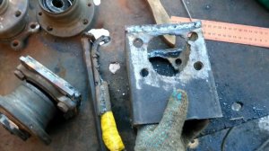 Узел перелома своими руками. Узел перелома из ступиц ваз 2108-09. Минитрактор переломка своими рука