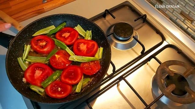 Шикарный ЗАВТРАК! СЕМЬЯ ВОСТОРГЕ! Вкусная еда. Яичница с овощами. Easy Breakfast смотреть онлайн