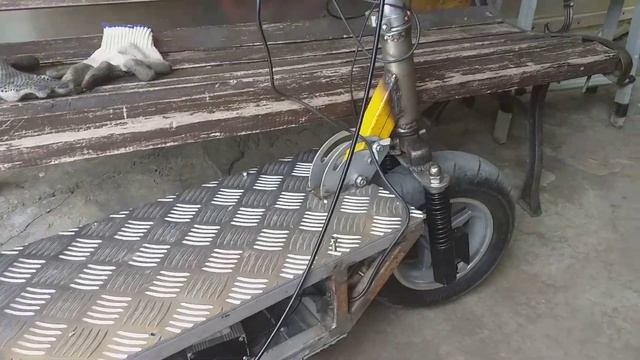 Самодельный электросамокат(забраковал) смотреть онлайн