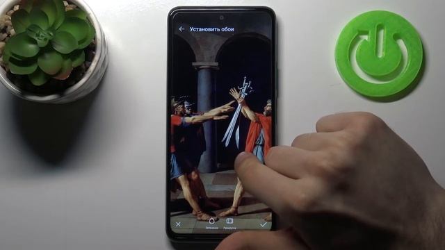 Как изменить обои на HONOR 10X Lite / Смена обоев рабочего стола HONOR 10X Lite смотреть онлайн