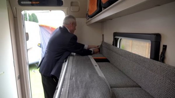 Swift Basecamp 4 2021 Model Demonstration Video including Vango Airbeam Awning RVA1