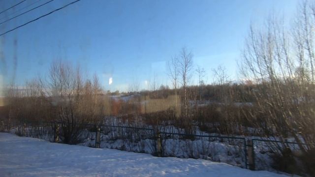 ЭТ2М-043, маршрут: Торжок - Тверь / Train ET2M-043, Route: Torzhok - Tver