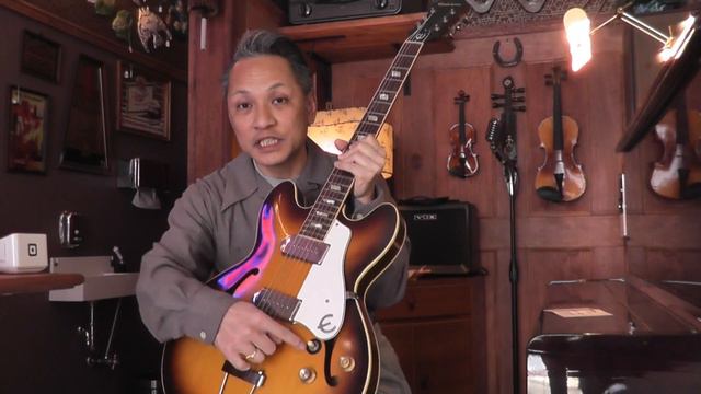 黒猫亭の在庫ご紹介「1990's Epiphone E-230TD Casino カジノ限定企画モノ」 смотреть онлайн