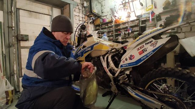 Motoland TT 250. Обслуживание фильтра