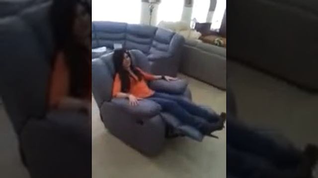 Кресло кожаное Манчестер с механизмом Релаксации смотреть онлайн