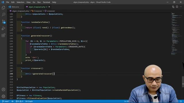 [PHP] Teknik Optimasi dengan algoritma Genetika - Knapsack problem - Crossover смотреть онлайн
