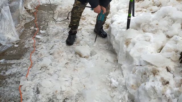 наледь на отмостке и дорожке смотреть онлайн