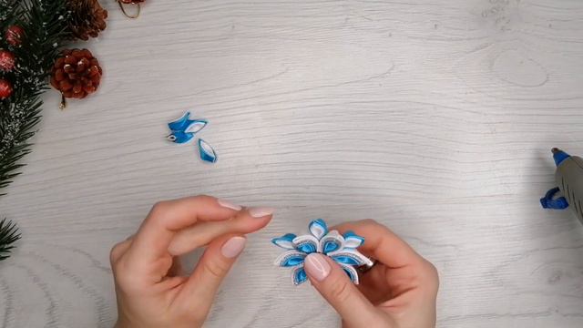 Смотри и делай! СНЕЖНЫЕ бантики для дочек!!!! / ribbon bows смотреть онлайн