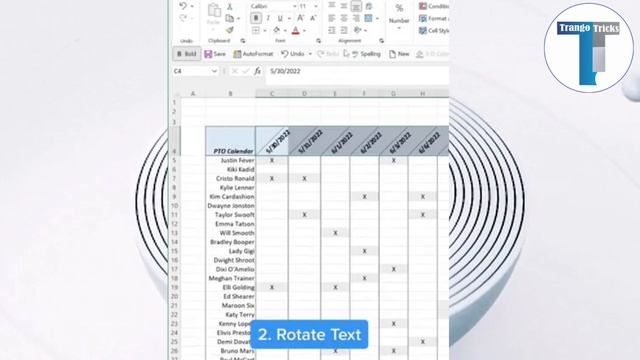 #Excel Text Formatting #Hacks | Split Cells | Rotate Text | Shrink to fit | Trango Tricks смотреть онлайн