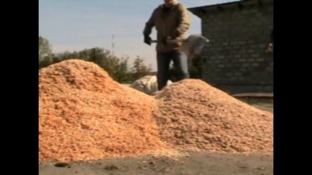 Арболит Замес /утепление крыши гаража/1часть смотреть онлайн