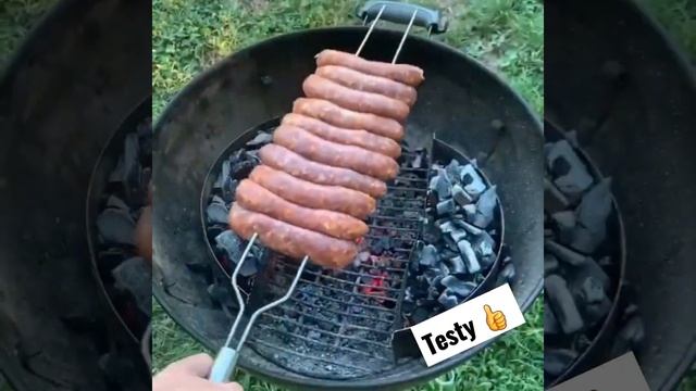 Просто изумительные СоСиСоны/Сыром #жарка #shorts #мясо #вкусно #рецепты #колбаса #сыр #bbq #grill смотреть онлайн