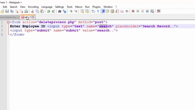 DELETE RECORD IN PHP смотреть онлайн