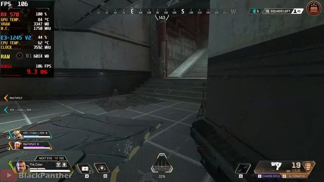 Apex Legends : Season 8 | RADEON RX 570 | Xeon E3-1245 v2 смотреть онлайн