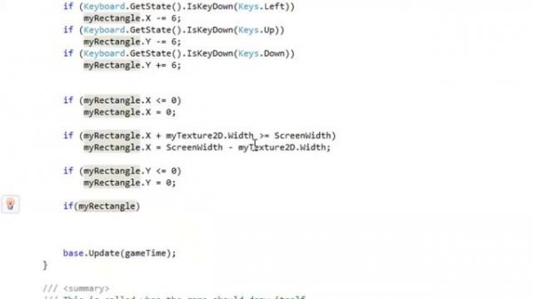 C# + XNA Game Studio Часть 2: Управление объектом