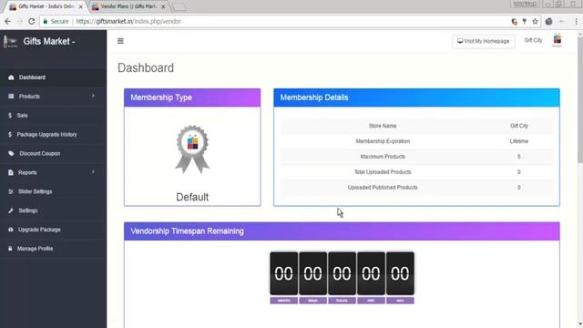 GiftsMarket.in - How To Register As Vendor & Setup Online Store смотреть онлайн