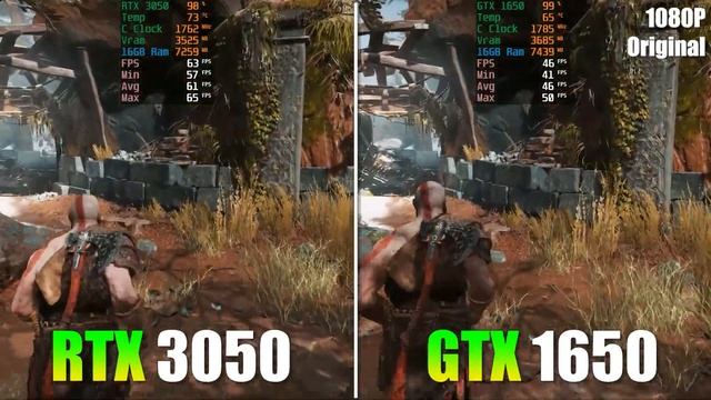 RTX 3050 Laptop Vs GTX 1650 Laptop : Gaming Test - How Big Is The Difference ?