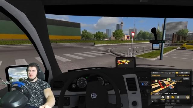 ОГРОМНЫЕ КОЛЕСА НА ГАЗЕЛЬ и ЕДЕМ В РОССИЮ - EURO TRUCK SIMULATOR 2 + РУЛЬ смотреть онлайн