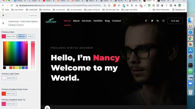 Trydo Agency Portfolio Theme customze 2021 смотреть онлайн