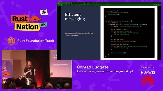 Let’s write async rust from the ground up! - Conrad Ludgate смотреть онлайн