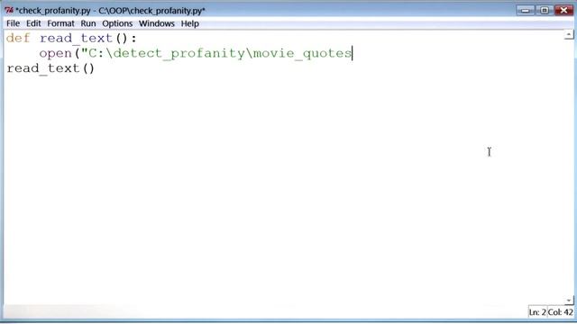 Reading from a File - Programming Foundations with Python смотреть онлайн