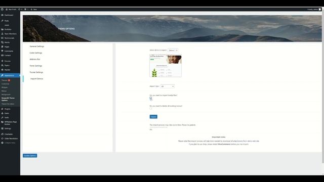 Non Profit WordPress Theme Install смотреть онлайн
