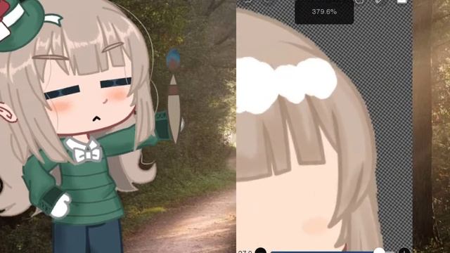 ?{Туториал по лёгкой обработке волос}?|Gacha club|/by Black tea ☕ смотреть онлайн