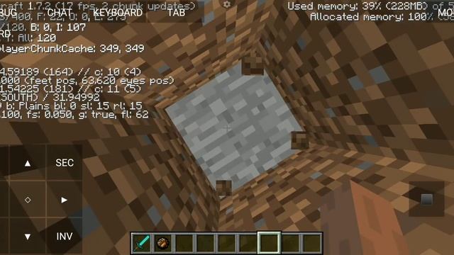 Обзор на Майнкрафт 1.7 Java на телефоне. смотреть онлайн