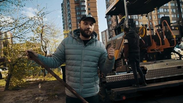 Обзор самого компактного асфальтоукладчика VOLVO P4820D