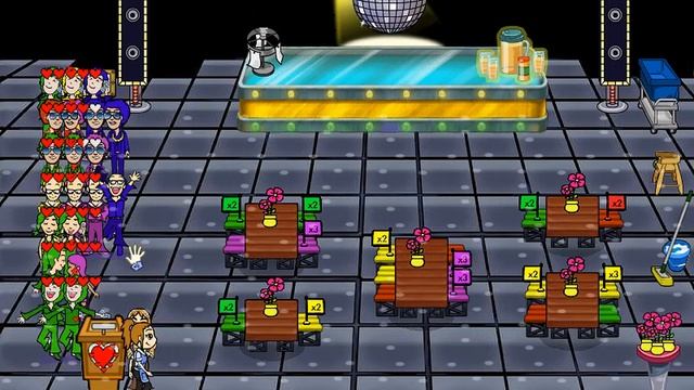 Diner Dash 4: Hometown Hero - Florence's Groovy Disco - Level 2 смотреть онлайн
