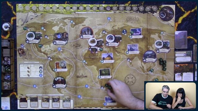 Eldritch Horror, la partida. смотреть онлайн